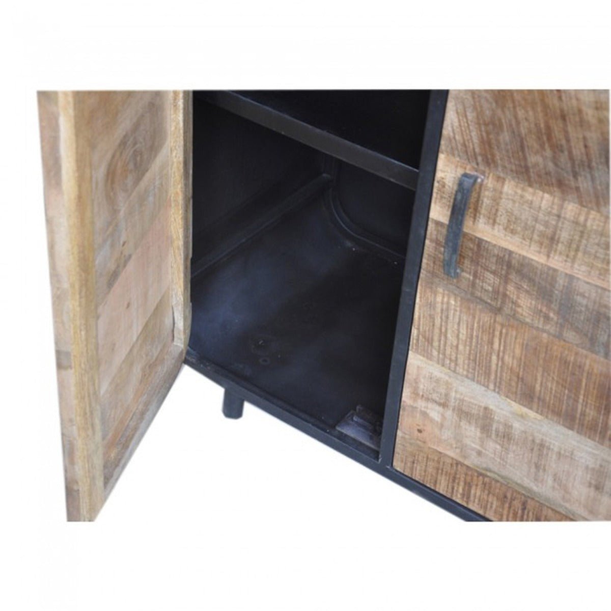 Miller Iron Timber Sideboard – handcrafted solid wood furniture