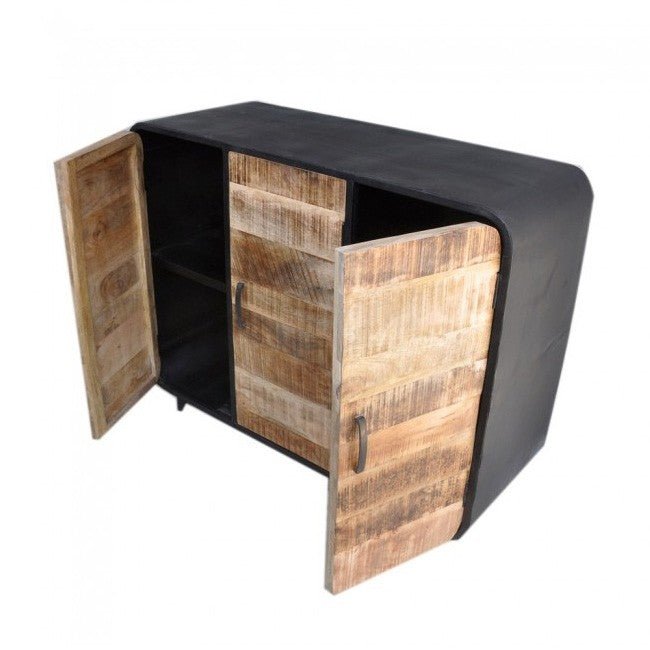 Miller Iron Timber Sideboard – handcrafted solid wood furniture