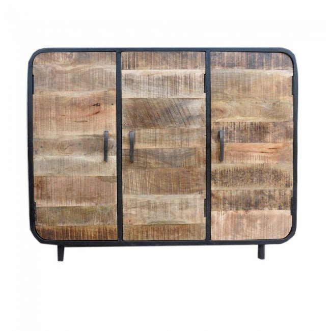 Miller Iron Timber Sideboard – handcrafted solid wood furniture