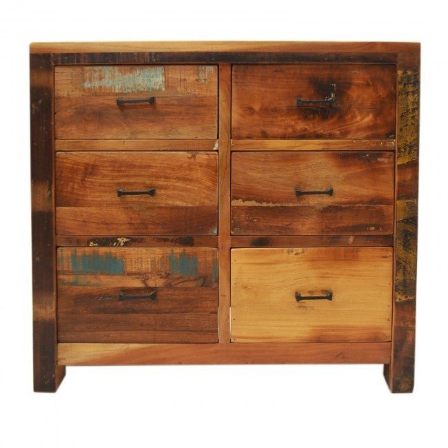 NIRVANA CHEST OF 6 DRAWERS – handcrafted solid wood furniture