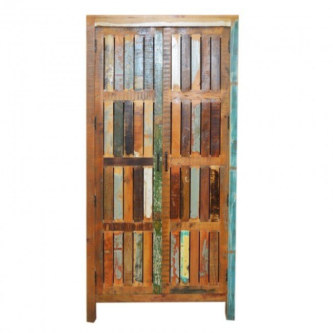 NIRVANA CUPBOARD PANTRY CABINET LARGE – handcrafted solid wood furniture
