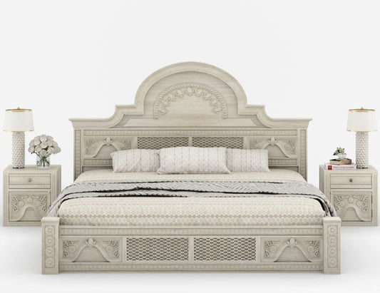 Omaha Solid Wood Bed Frame with Storage Drawers Bed Or 3pc set – handcrafted solid wood furniture