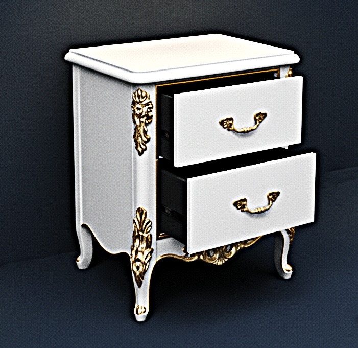 Prince Hand Carved Solid Wooden Platform Bed – handcrafted solid wood furniture