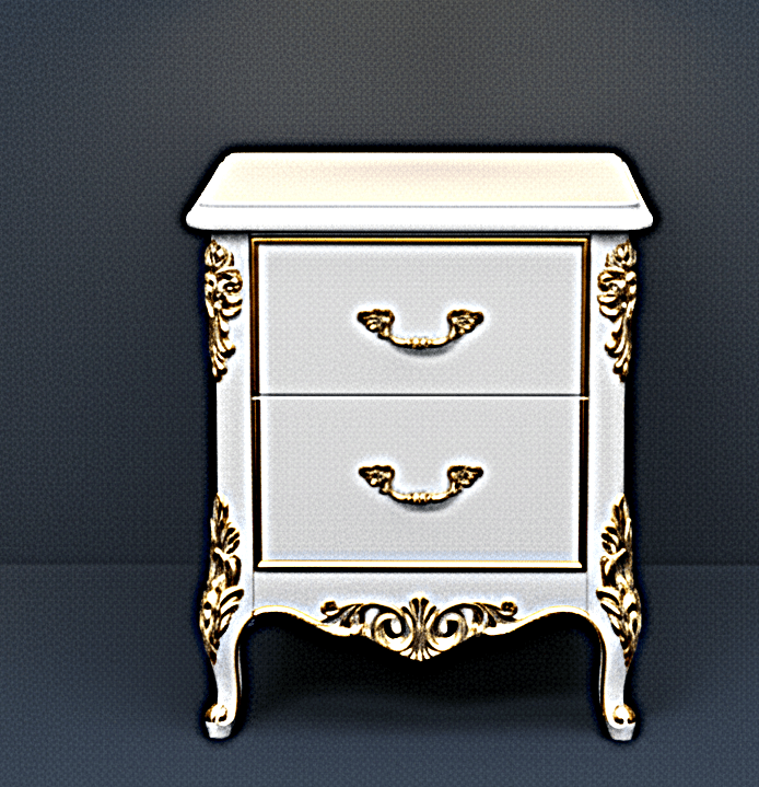 Prince Hand Carved Solid Wooden Platform Bed – handcrafted solid wood furniture