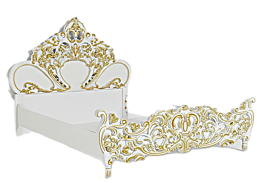 Royalty Solid Mango Wood Hand Carved Platform Bed – handcrafted solid wood furniture