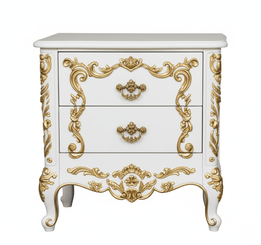 Royalty Solid Mango Wood Hand Carved Platform Bed – handcrafted solid wood furniture