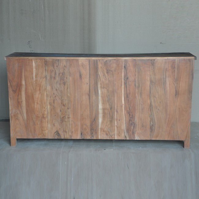 RUSTICA MULTICOLORED WOODEN SIDEBOARD – handcrafted solid wood furniture