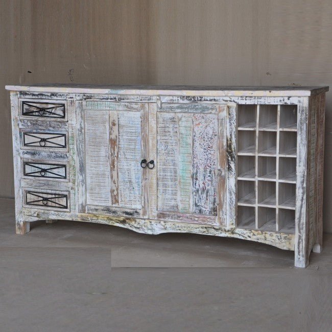 Rustica Wooden Sideboards & Cabinets White – handcrafted solid wood furniture