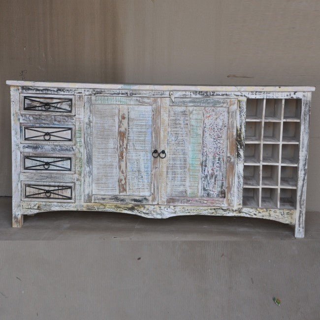 Rustica Wooden Sideboards & Cabinets White – handcrafted solid wood furniture
