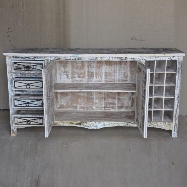 Rustica Wooden Sideboards & Cabinets White – handcrafted solid wood furniture