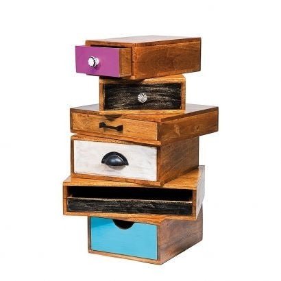 Solid Wood Tallboy Chest of 5 Drawers – handcrafted solid wood furniture