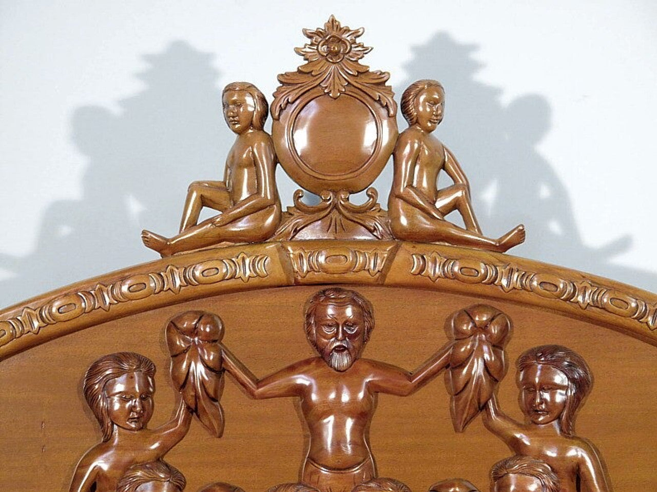 Daze Hand Carved Gothic Bed