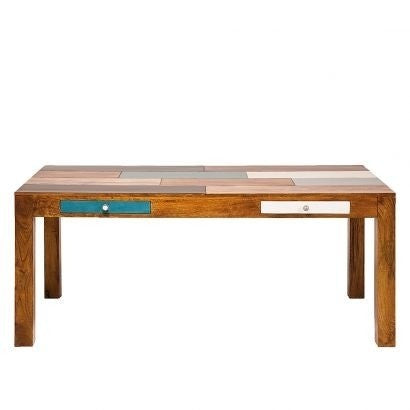 Vivid Solid Wood Modern Dining Table 6 - 8 Seater