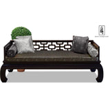 MAGI Solid Mango Wood Hand Carved Daybed