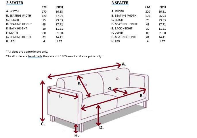 MAX 3 & 2 Seater Sofa