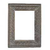 Hand Carved Designer Mirror Frame Distressed