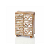 GOLI Solid Mango Wood Six Drawer Chest