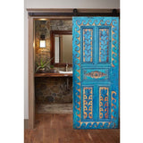 OCEAN Hand Carved Mango Wood Door