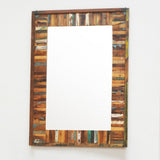 Reclaimed Wood Wall Mirror Frame