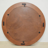 Reclaimed Wood Round Wall Mirror Frame