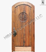 BANAWE Hand Carved Oak Leaf Door