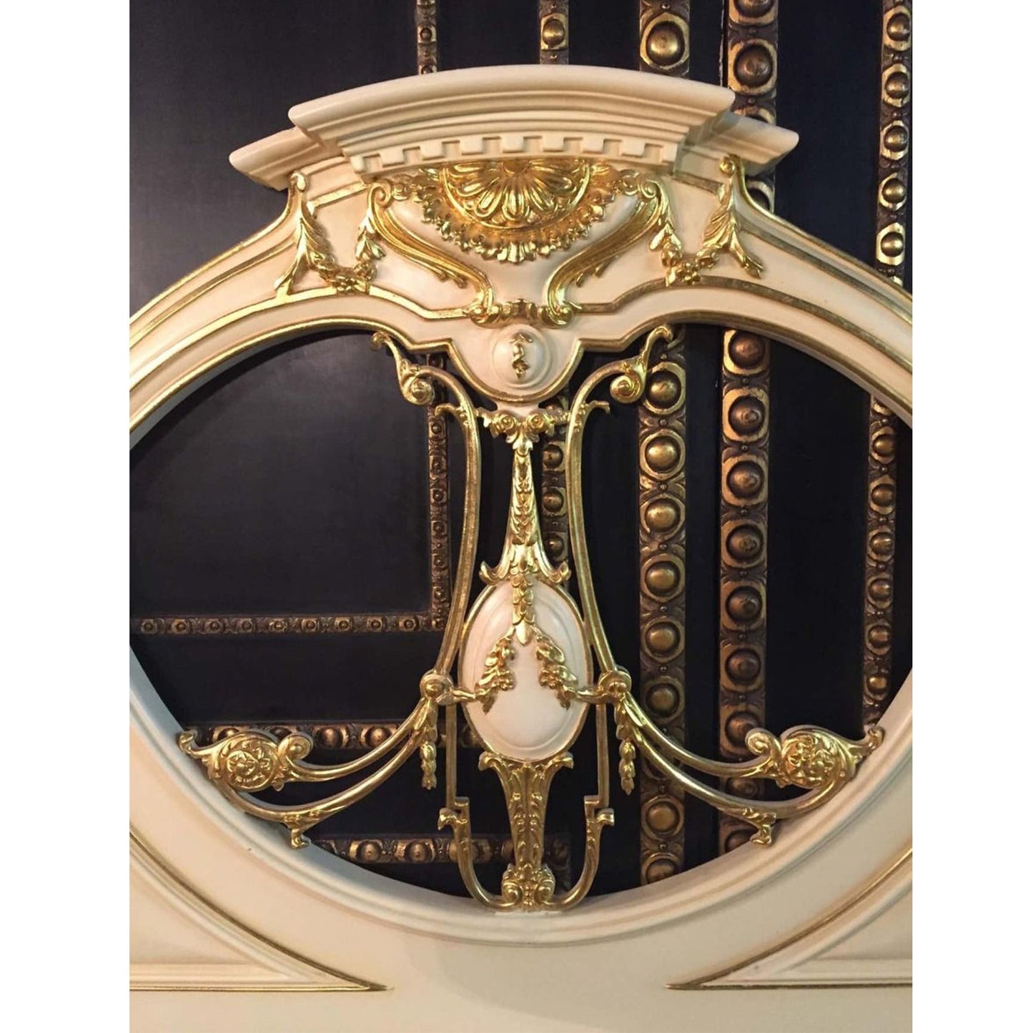 SASSY Solid Mango Wood Indian Hand Carved Bed