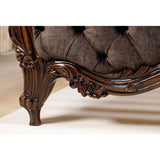 CLASSICO Solid Mango Wood Hand Carved Bed