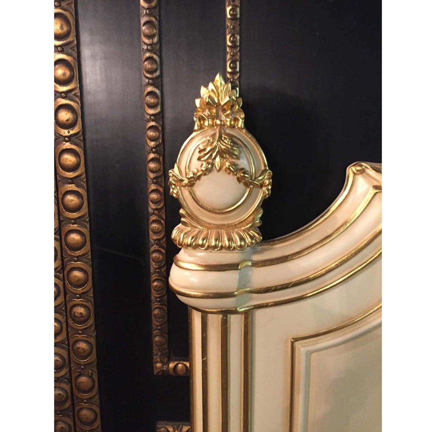 SASSY Solid Mango Wood Indian Hand Carved Bed