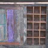 Rustica Multicolored Wooden Sideboard