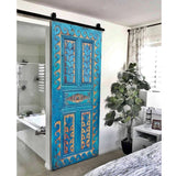 OCEAN Hand Carved Mango Wood Door