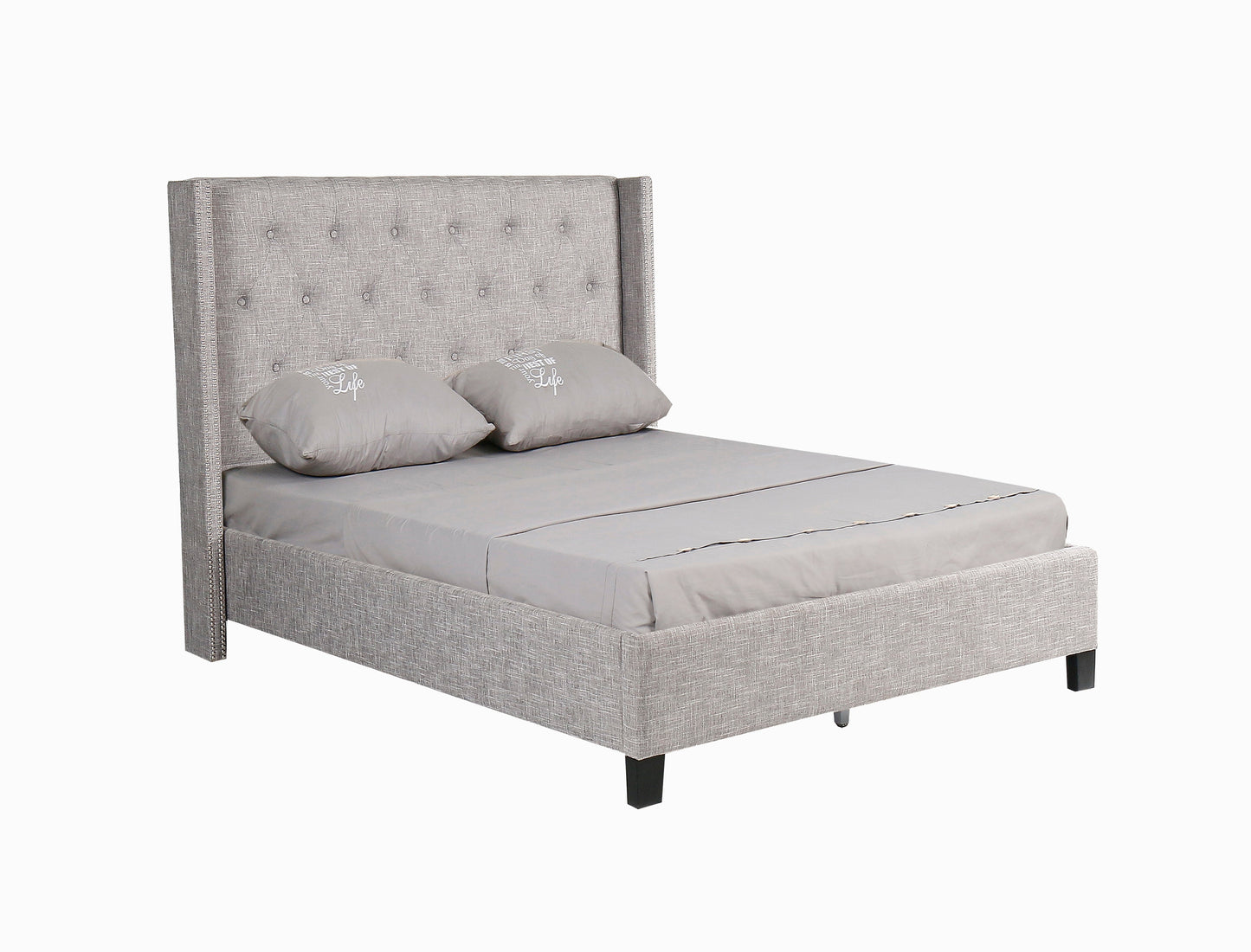 HF1610 Upholstered Bed Frame