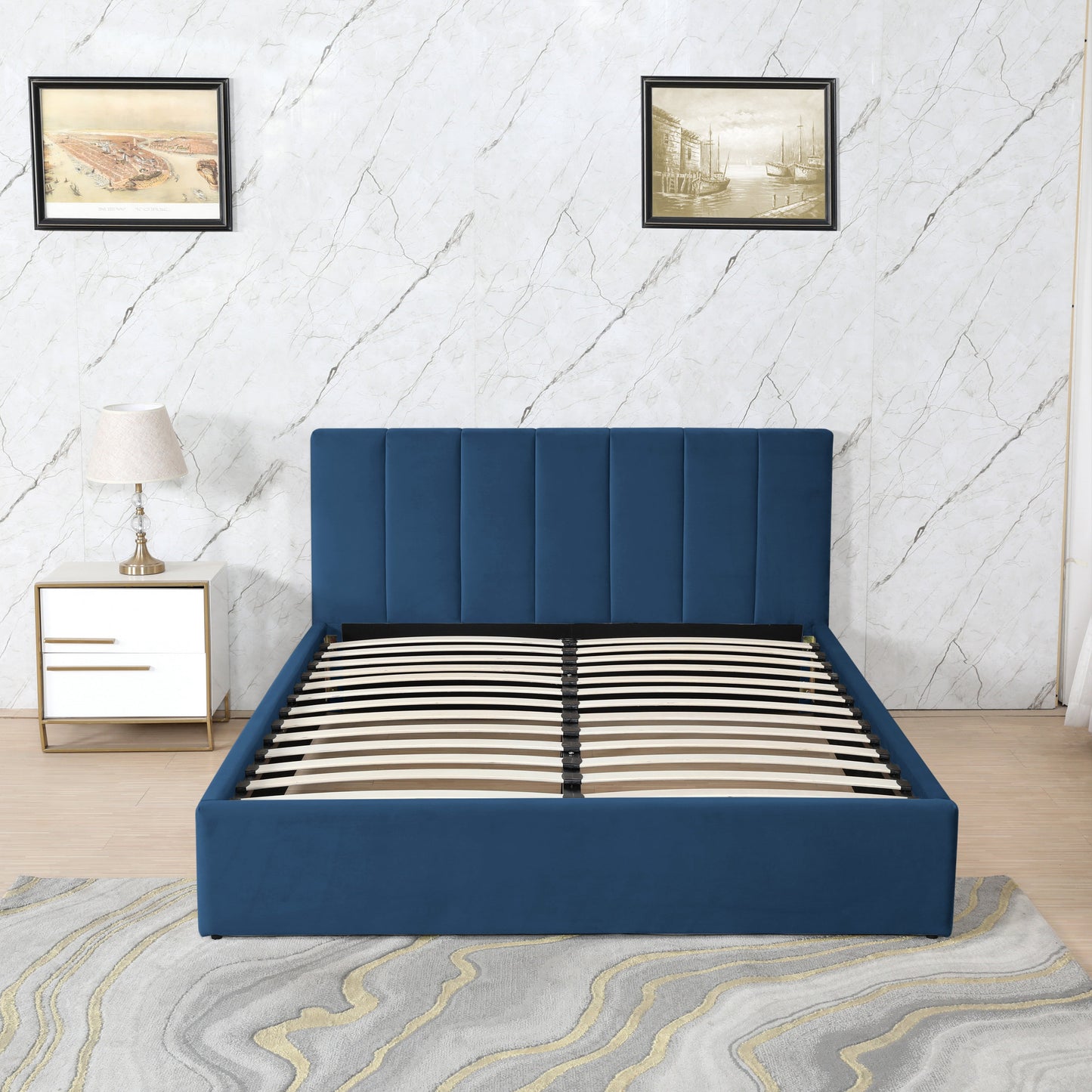 HF1505 Upholstered Bed Frame