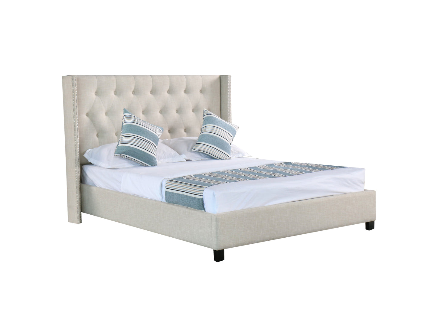 HF1610 Upholstered Bed Frame