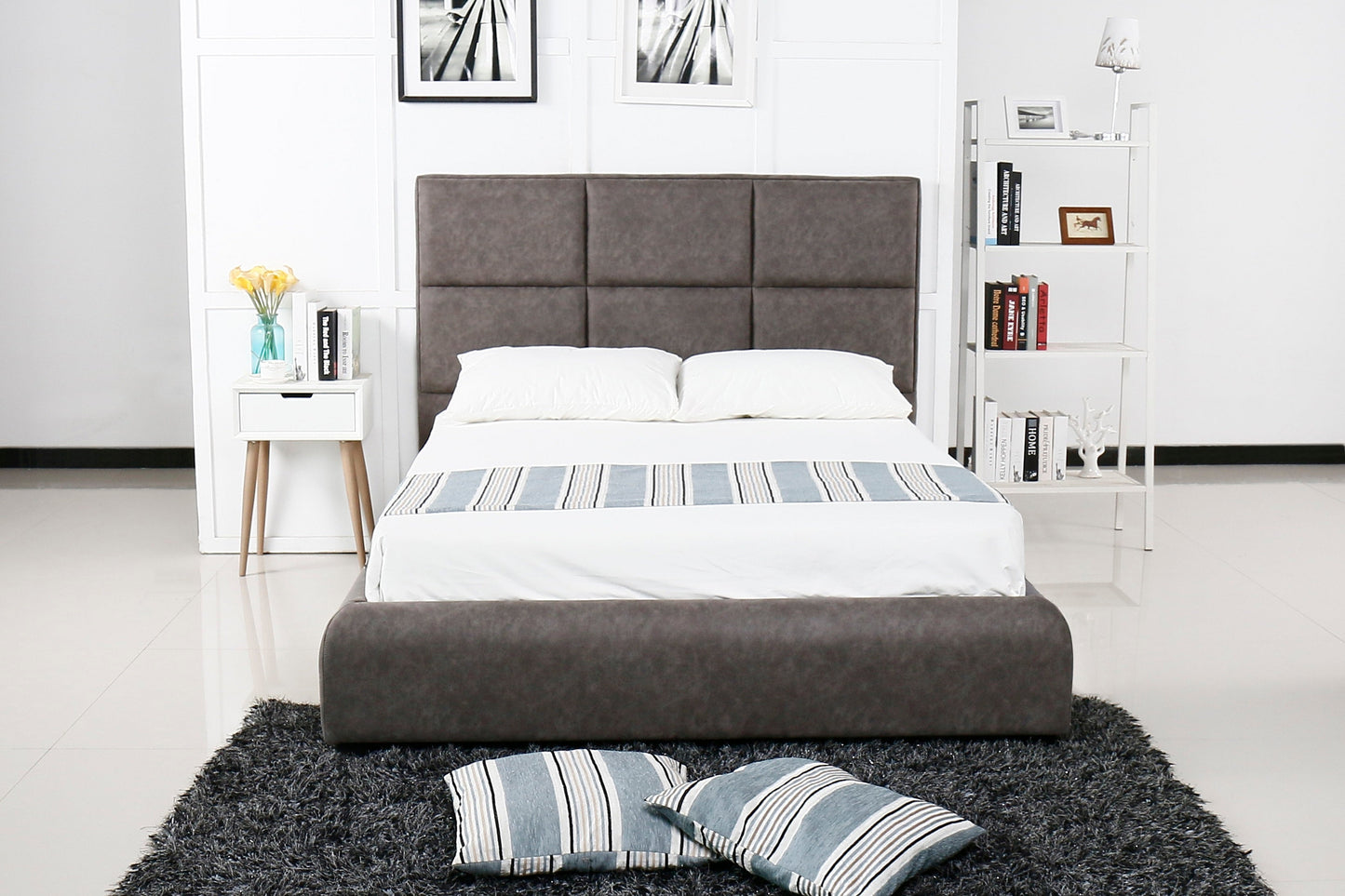 HF1616 Upholstered Bed Frame