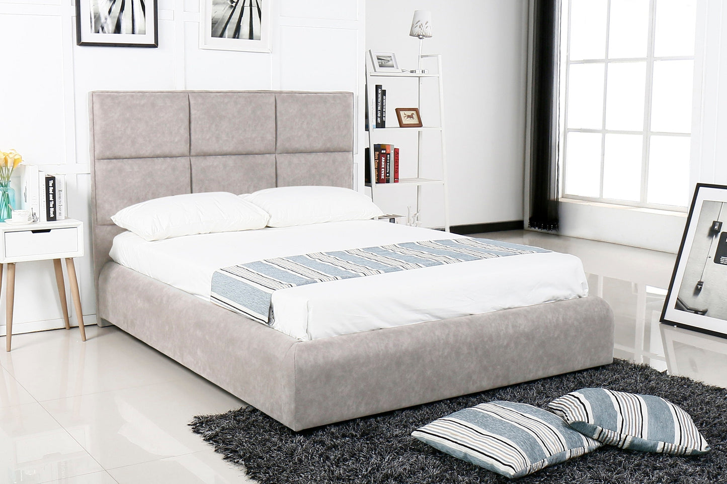 HF1616 Upholstered Bed Frame