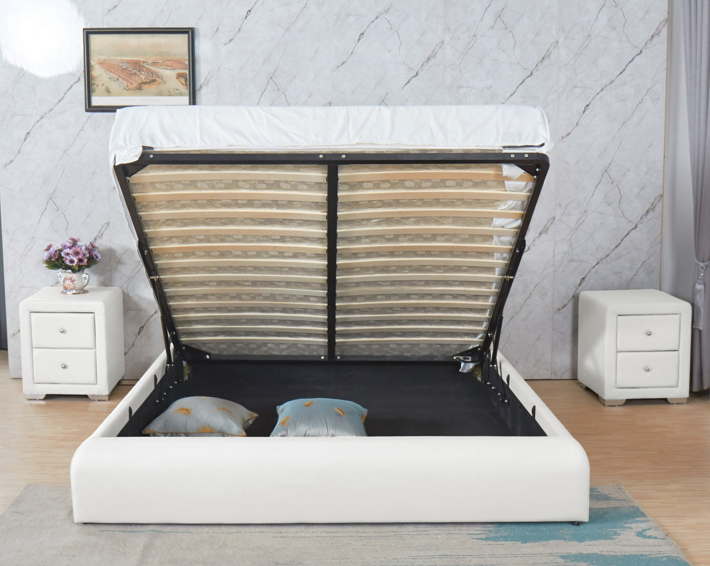 HF1616 Upholstered Bed Frame