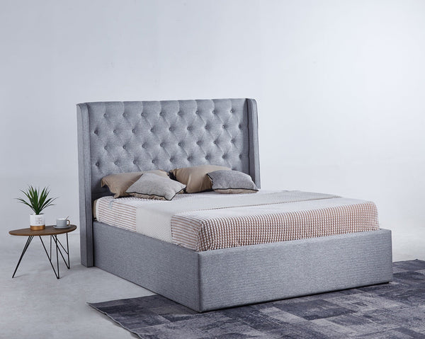 HF1619 Upholstered Bed Frame