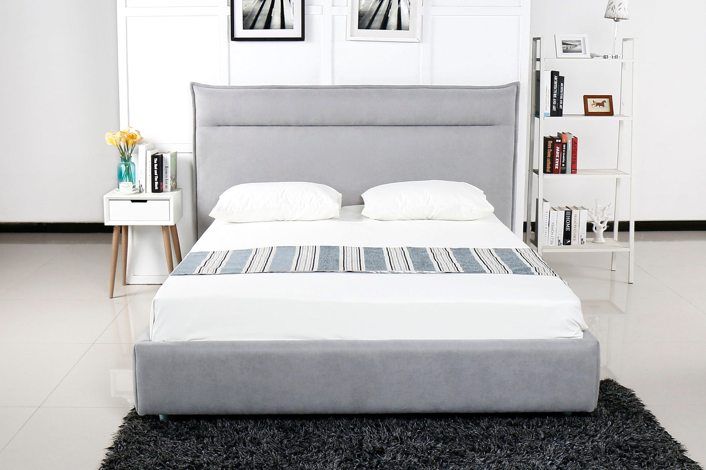 HF1803 Upholstered Bed Frame
