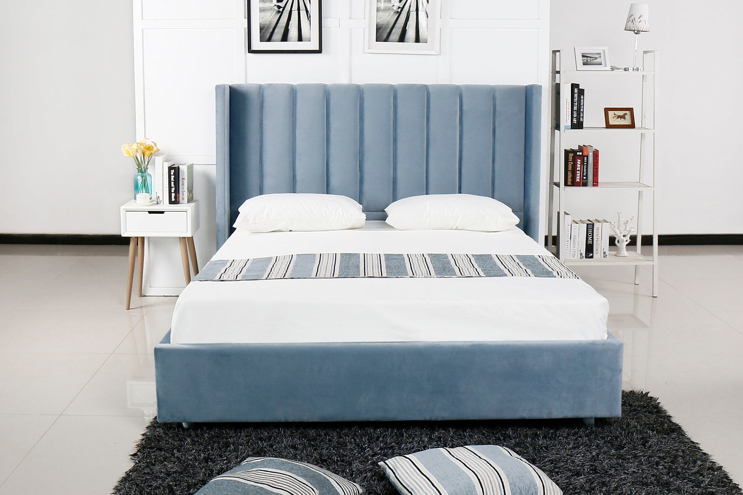 HF1804 Upholstered Bed Frame