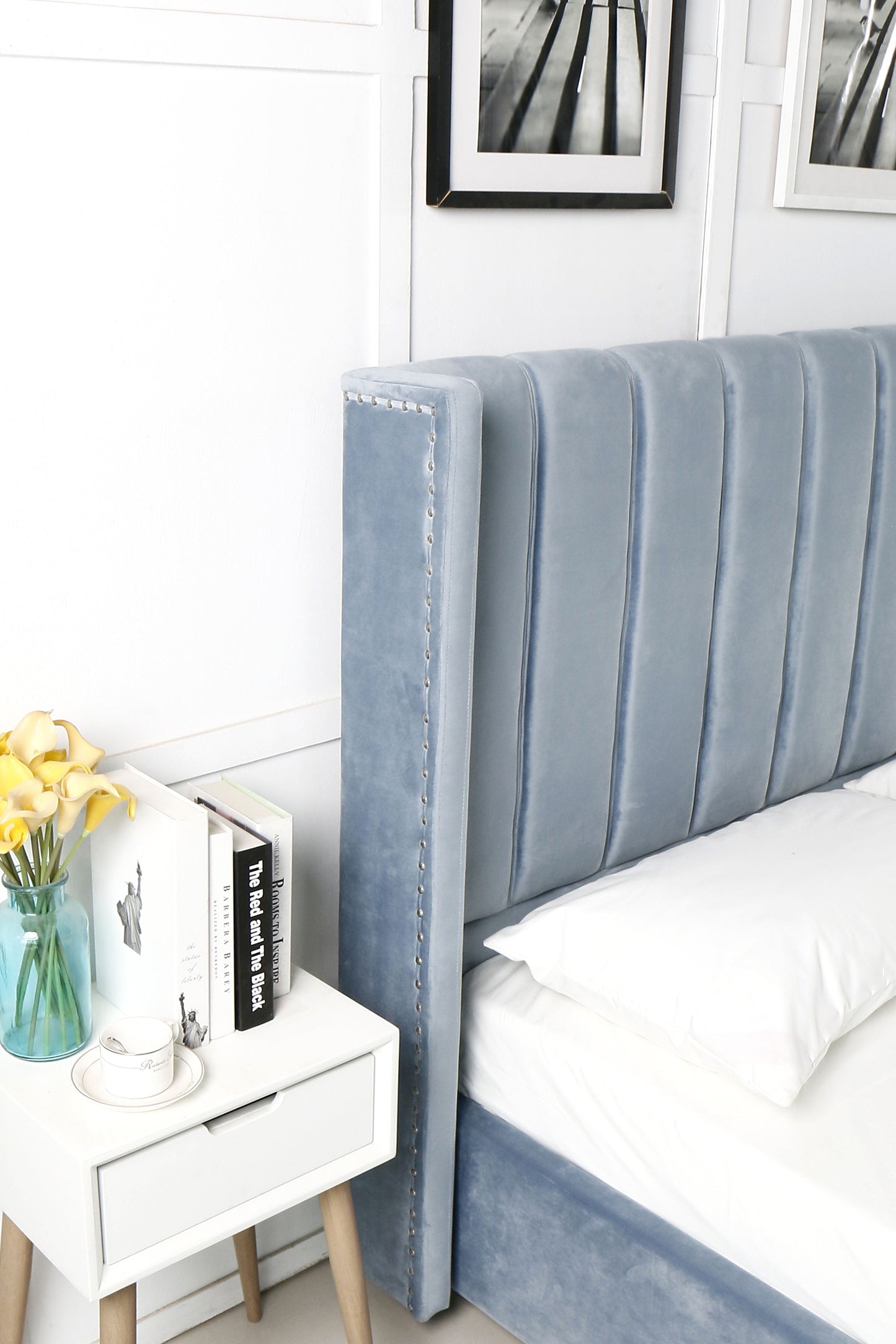 HF1804 Upholstered Bed Frame