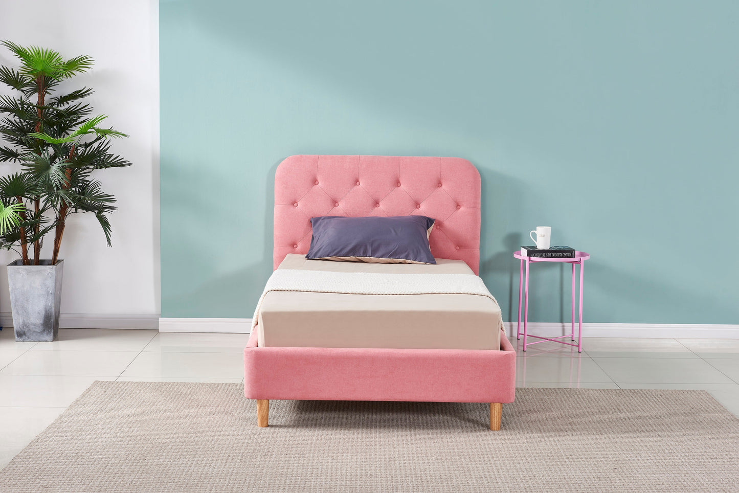 HF1890 Upholstered Bed Frame