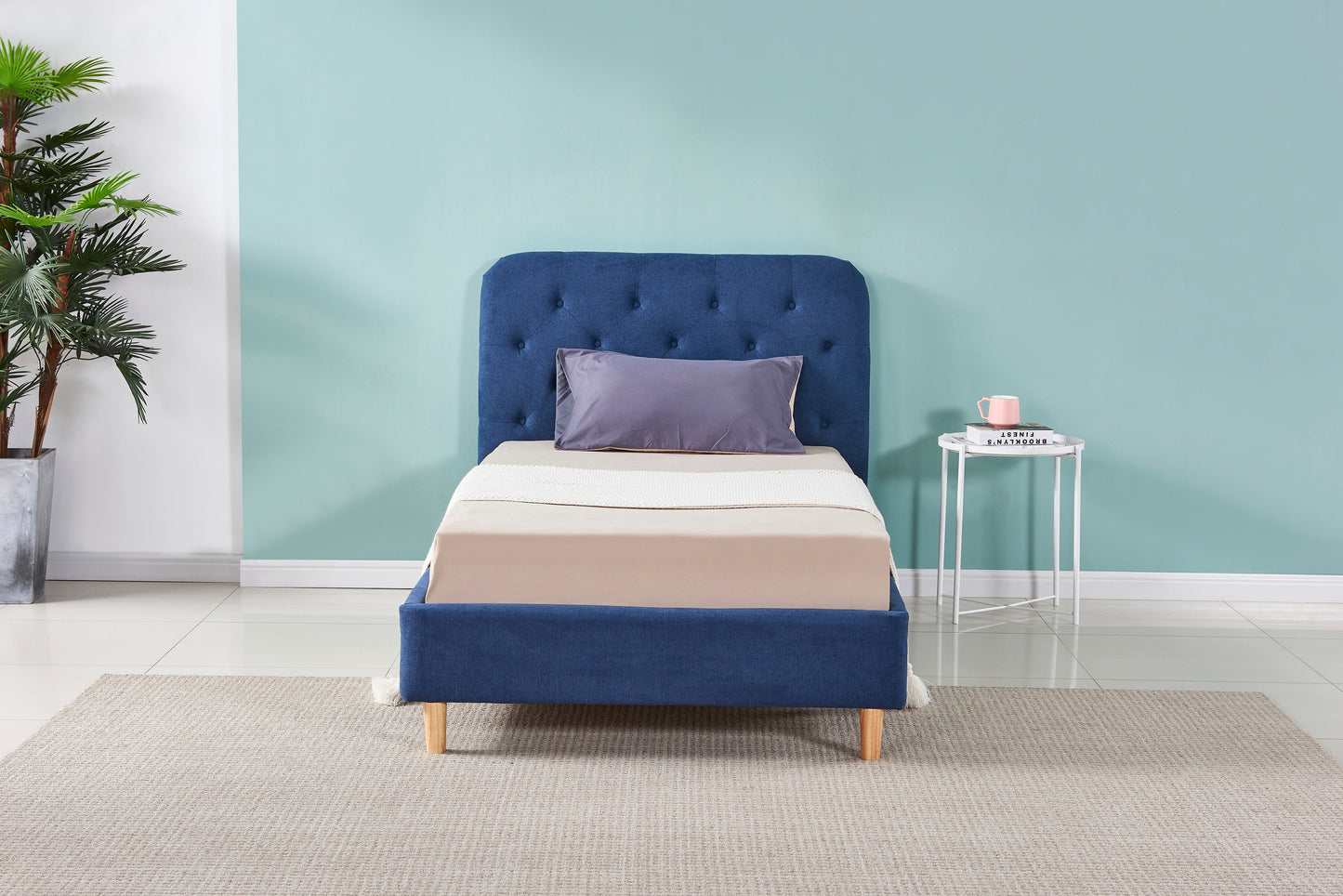 HF1890 Upholstered Bed Frame