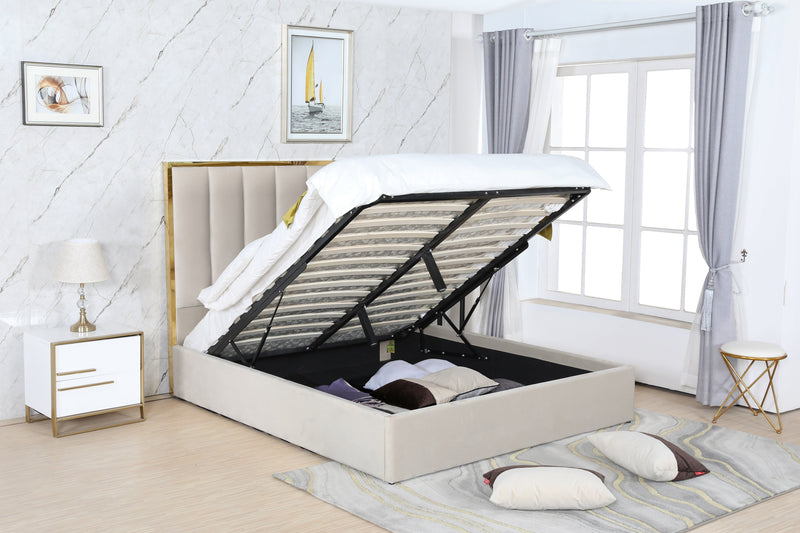HF1901 Upholstered Bed Frame