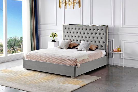 HF1910 Upholstered Bed Frame