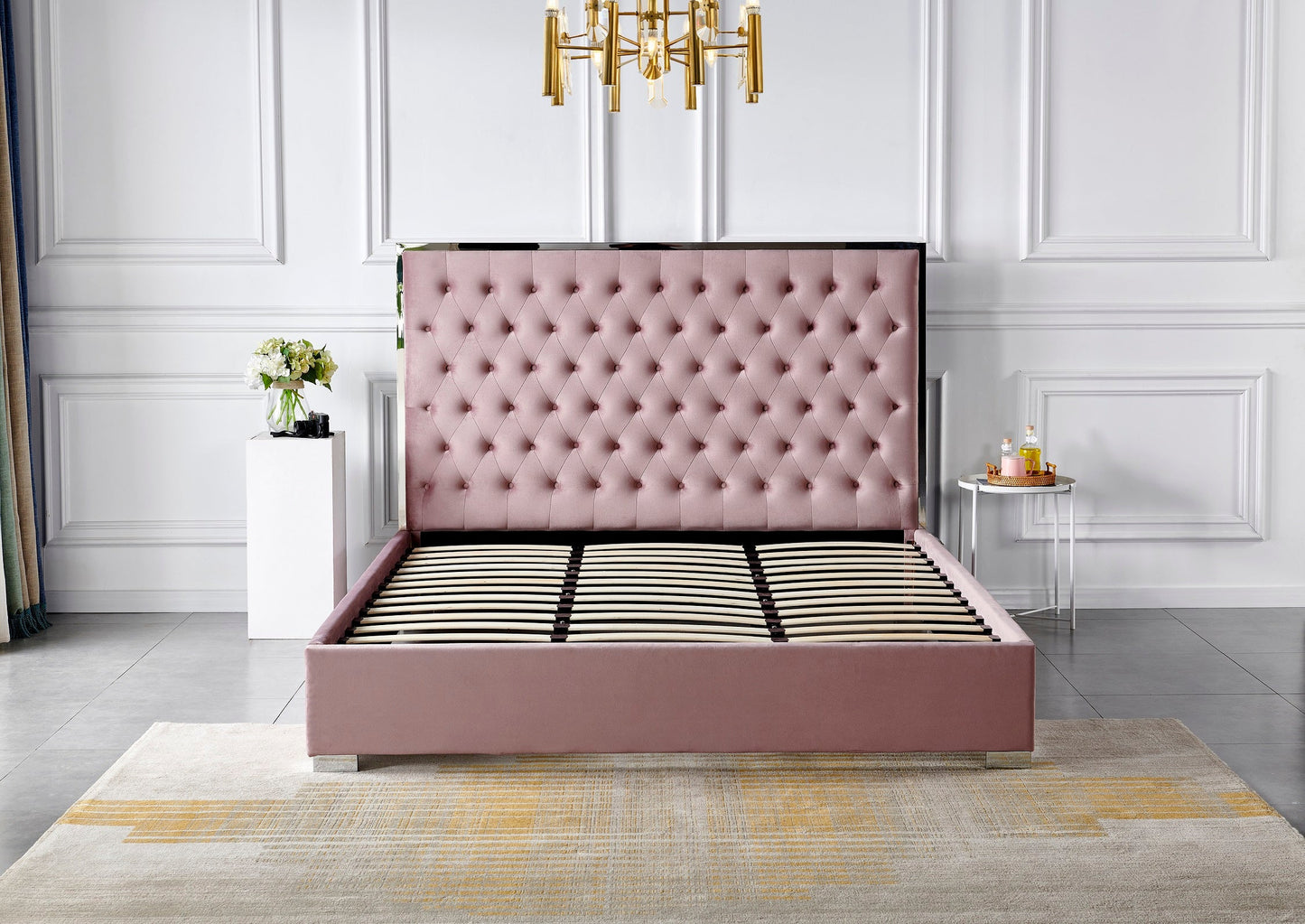 HF1910 Upholstered Bed Frame