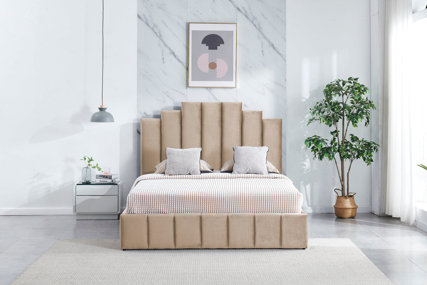 HF2003 Upholstered Bed Frame