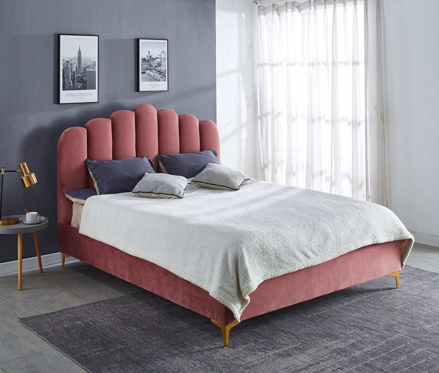 HF2006 Upholstered Bed Frame