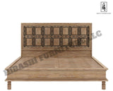 KARINA Solid Wood Traditional Platform Bed