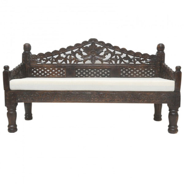 SILAW Hand Carved Daybed