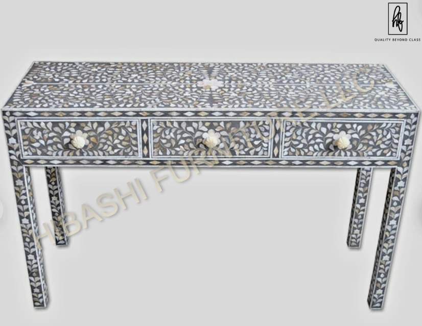 Arabian Bone inlay home office desk